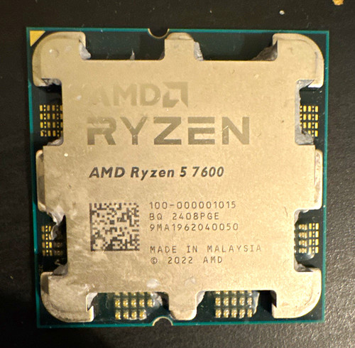 Amd ryzen 7600 - amd, 5