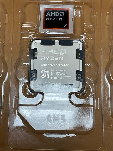 Amd ryzen 9800x3d core - 9800x3d, 8-core