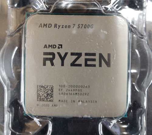 Amd ryzen 5700g processor - 7,