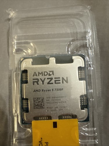 Amd ryzen 7500f processor 5 - amd, (5