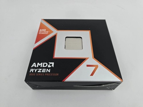 New amd ryzen 9800x3d - new, 4.7ghz