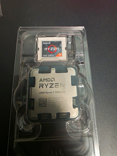 Amd ryzen 7800x3d core - 7,