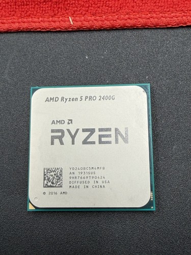 Amd ryzen pro 2400g - ryzen, 4