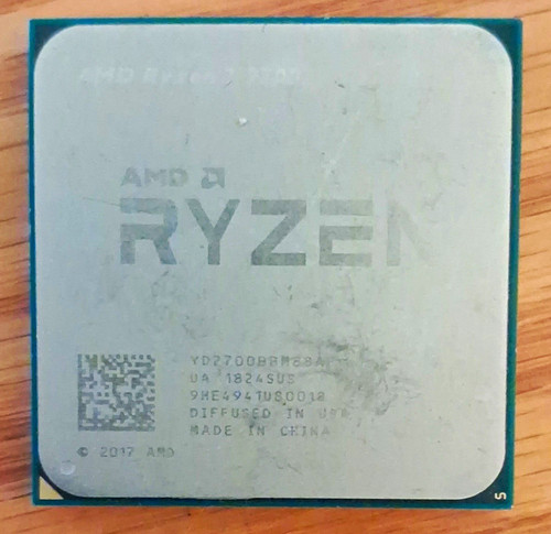 Amd ryzen 2700 core 3 - 7, 8-core
