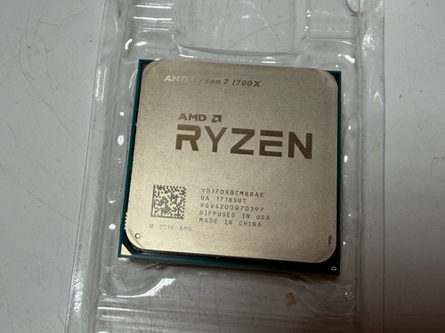 Amd ryzen 1700x cpu 4ghz - 1700x, 3.4ghz