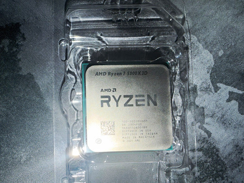 Amd ryzen 5800x3d core - 7, 8-core