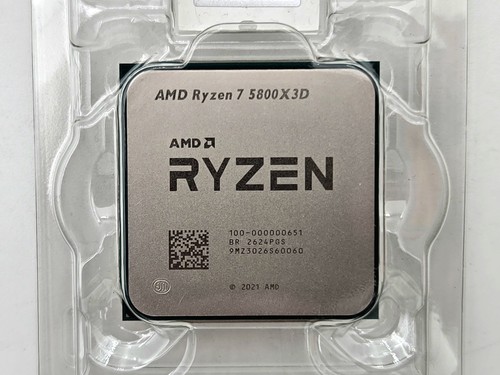 Amd ryzen 5800x3d core - 7, 8-core