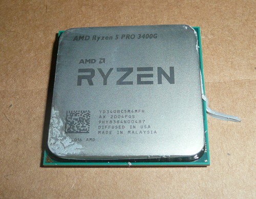 Amd ryzen pro 3400g - 5,