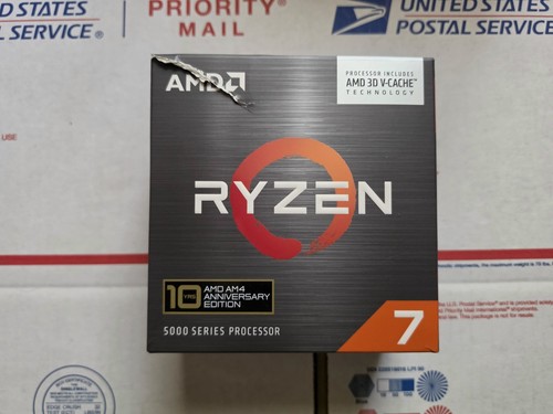 Amd ryzen 5800x3d 10th - amd, 7