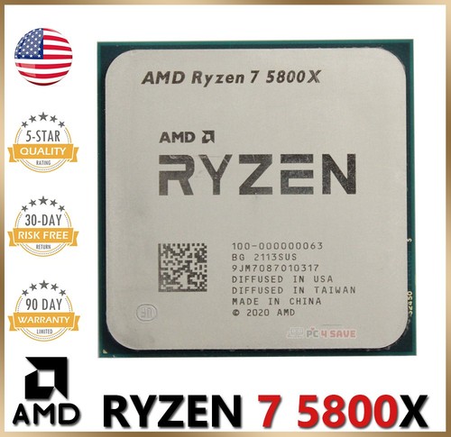 Amd ryzen 5800x cpu - ryzen,