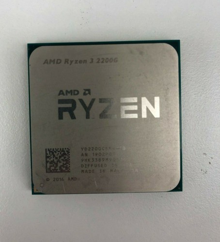Amd ryzen 2200g am4 cpu - ryzen,